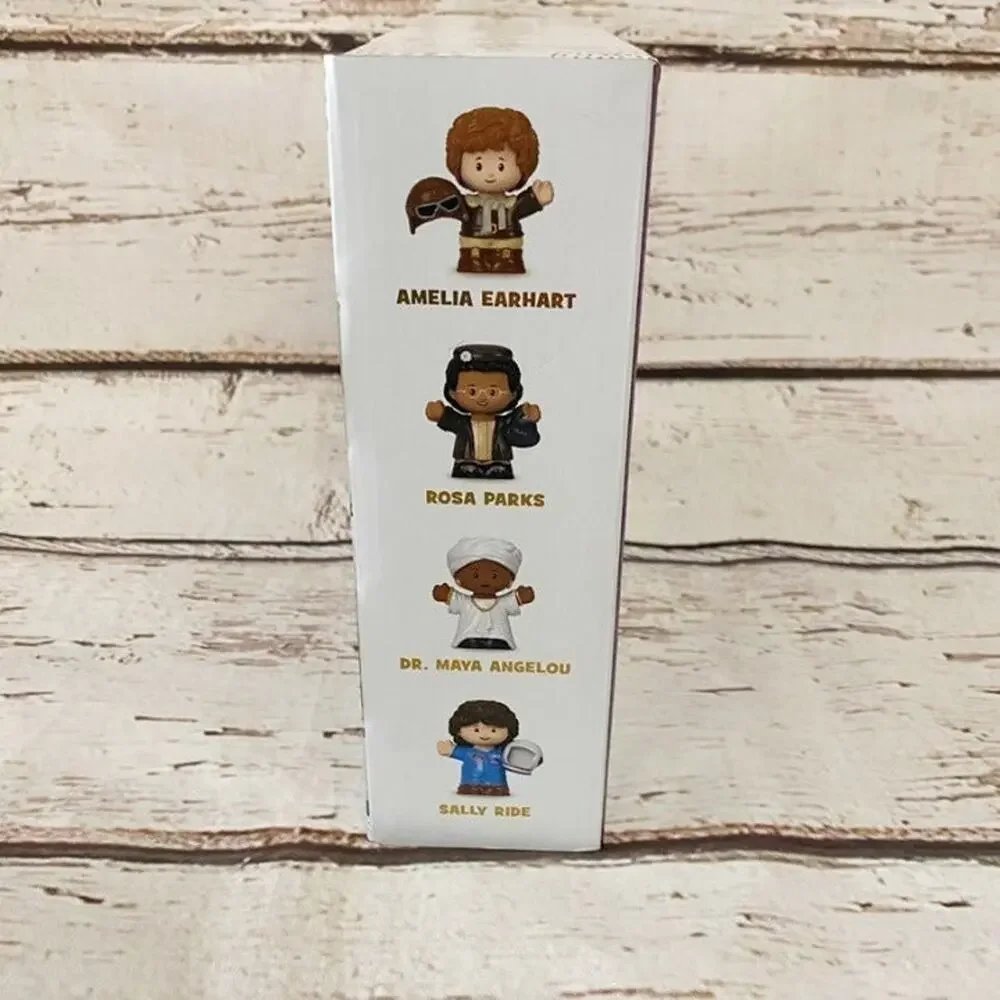 FISHER-PRICE LITTLE PEOPLE Inspiring Women Collector Set Figures Earhart Parks